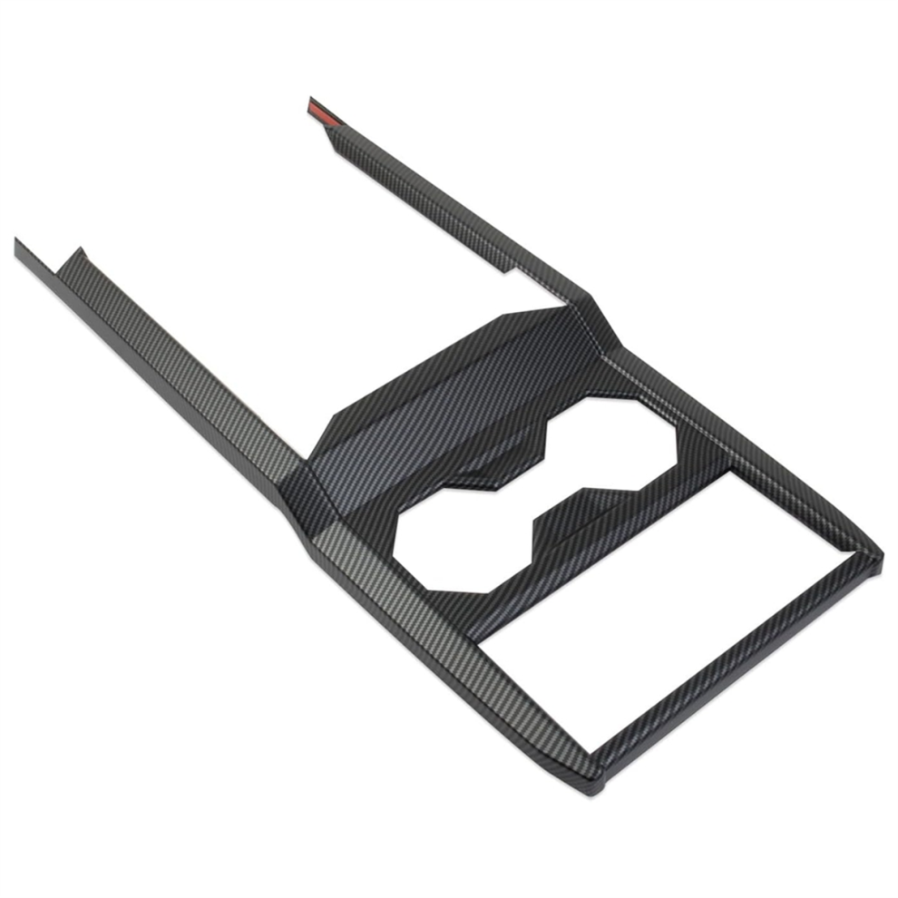 Center Console Cup Holder Panel Trim Accessories Matte Carbon Fiber 4853102500352