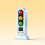 Smart trafiklys visuel timer lyd digital LCD-skærm til børn 3