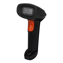 Leitor de código de barras 2.4G sem fio 1D 2D QR leitor de código de barras USB com fio