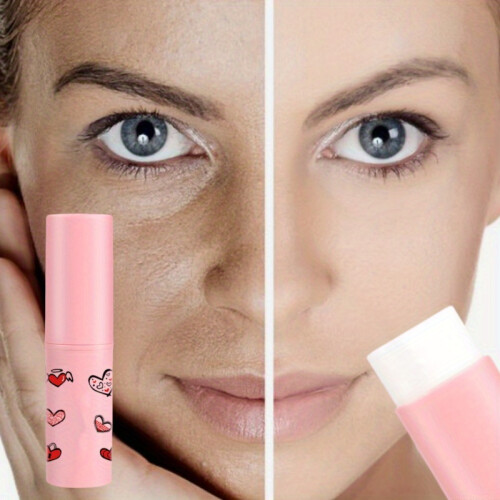 (01) Visible Pore Face Primer,Long-Lasting Matte Foundation Oil Control Primer Stick,Natural Coverage, Moisturizing & Blemish Concealing 2