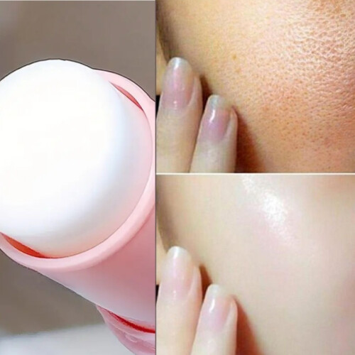 (01) Visible Pore Face Primer,Long-Lasting Matte Foundation Oil Control Primer Stick,Natural Coverage, Moisturizing & Blemish Concealing 1