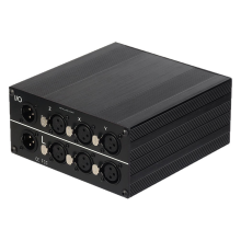 3-Way Passive Stereo Audio Switcher XLR 3-Female 1-Male Switcher