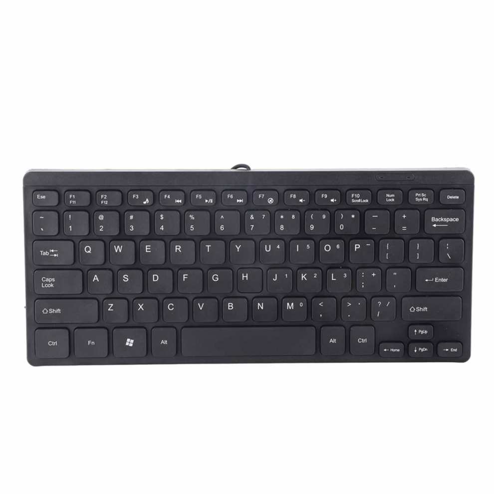 78 Keys Usb Wired Keyboard Abs Multimedia Computer Keyboard 4853102596423