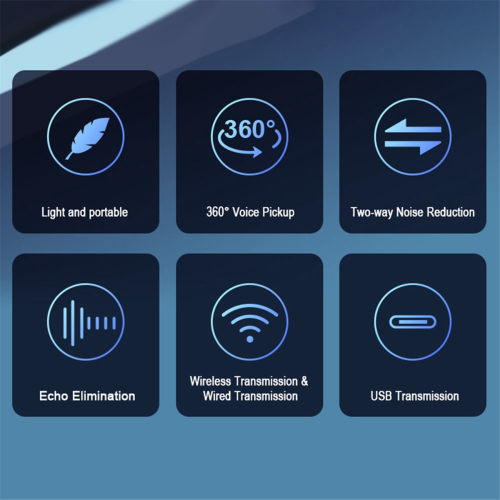 Microfon omnidirecțional pentru Skype, Zoom, PC, Laptop 2