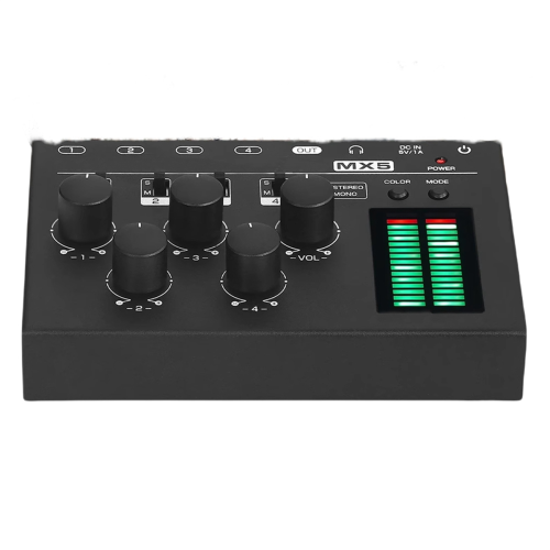 MX5 4-kanavainen stereoäänimikseri 1