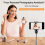 Selfiemonitor met luidspreker Magnetische telefoonvlog Selfiemonitorscherm 5