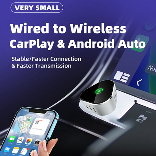 Mini adaptor wireless CarPlay pentru Android Auto 1