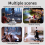 Μίνι προβολέας 4K 1280x720P WiFi6 EU Plug 4