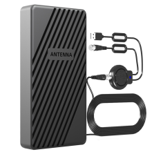 HD digital TV-antenne for innendørs bruk, forsterket antenne, 6000 miles HDTV