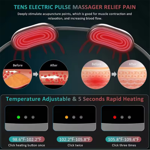 Smart Neck Massager with Heating Portable Cervical Spine Shoulder 2