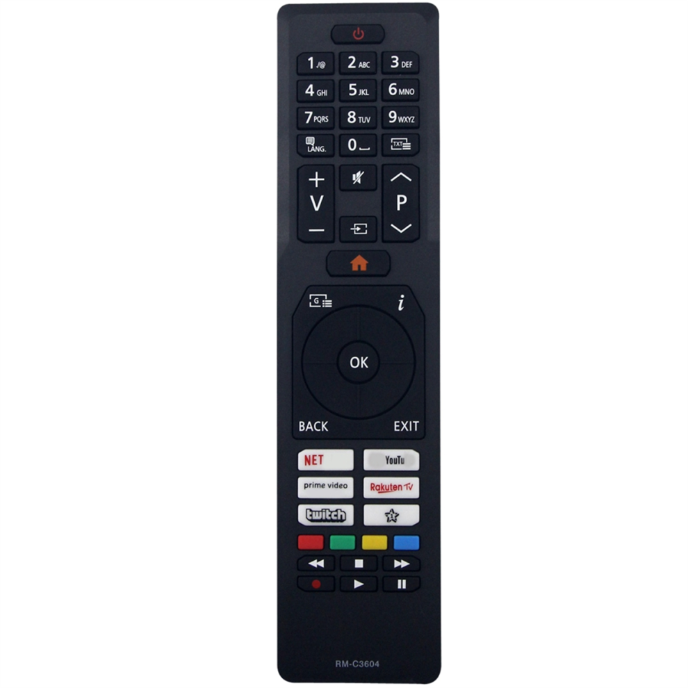 Rm-C3604 Remote Control For Rm-C3604 Lcd Tv Remote Control 4853102505562