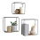 Floating Shelves for Wall 3 Pieces Bathroom Shelf Modern Bracket 1