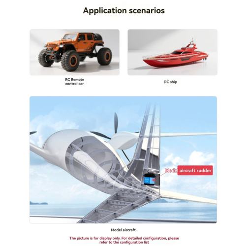 Servomoteur numérique 35 kg pour voitures télécommandées, robots, jouets à monter soi-même 2