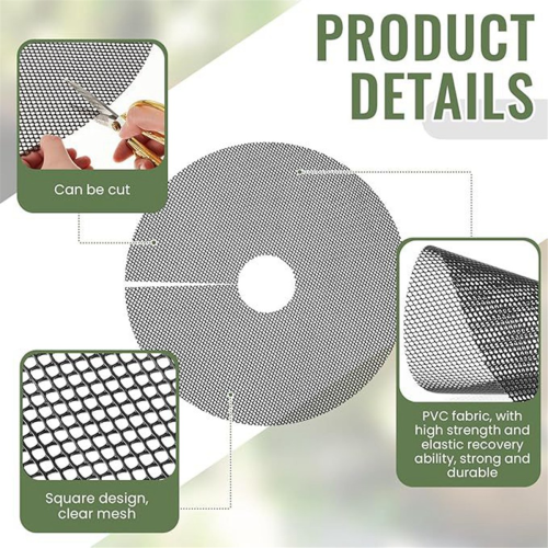 4Pcs Plant Pot Grids - Cuttable Plant Pot Soil Covers - 40cm 1