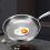 Titanium Steel Frying Pan Uncoated Non Stick Pan Kitchen Cookware,A 3