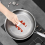 Titanium Steel Frying Pan Uncoated Non Stick Pan Kitchen Cookware,A 4