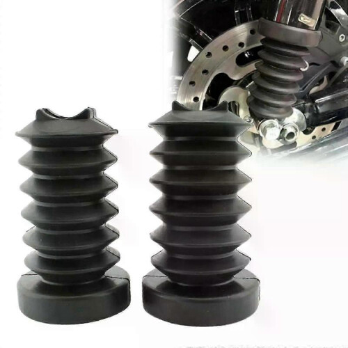 1 Pair Motorcycle Rear Shock Absorber Fork Cover Fits for Touring 2