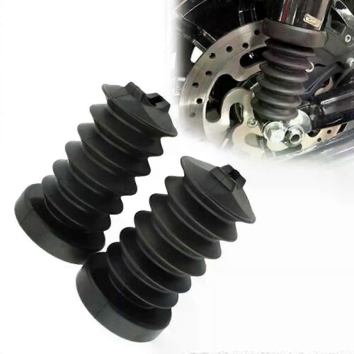 1 Pair Motorcycle Rear Shock Absorber Fork Cover Fits for Touring