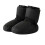 (Black, S) Womens Girls Warm Up Bootie Dance Shoe 1