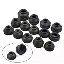 14pcs Ball Joint Boot Suspension Steering Dust Cover Track Tie Linkage Rubber Dust Boot Covers Track Rod End Replacement Kit