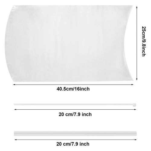 100 bolsas termorretráctiles transparentes para aves de corral 1