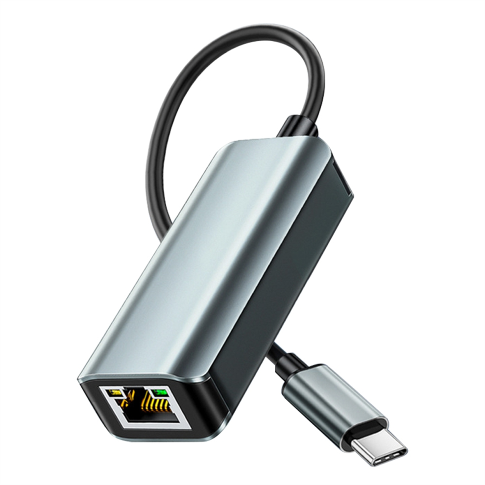 Type-C Ethernet Adapter 1000/100Mbps Usb Lan Rj45 Ethernet Adapter 4853102509348