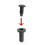 10x Car Tailgate Lining Clip Trunk Boot Trim Panel Rivet for Mercedes-Benz C-class W204 2007 2008 2009 2010 2011 2012 2013 2014 3