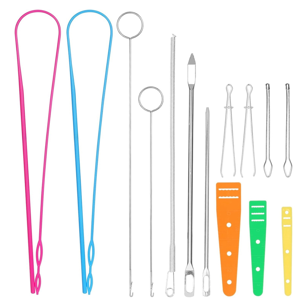 14PCS Drawstring Threader, Loop Turner Sewing Tool