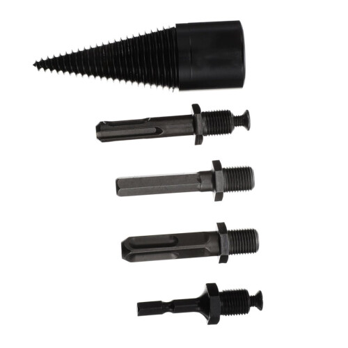 1 Set Wood Chopping Bit Firewood Drill Bit Firewood Log Splitter Cone Drill Bit