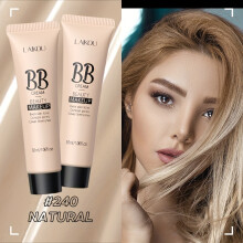 (#240 Natural - 2pcs) Buy 1 Take 1-Long Wearing BB Cream 30ml/1.06fl.oz., Waterproof Hide Pores Concealer Make Up, Cover Blemishes Make Up Cream For Women