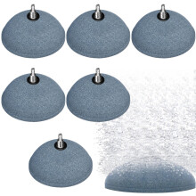6 Pack 4 Inch Aquarium Air Stone Bubble Diffuser, Ball Shaped Pond Aerator Diffuser
