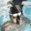 Snorkelrør for svømmetrening, pusterør foran, sentermontering B 3
