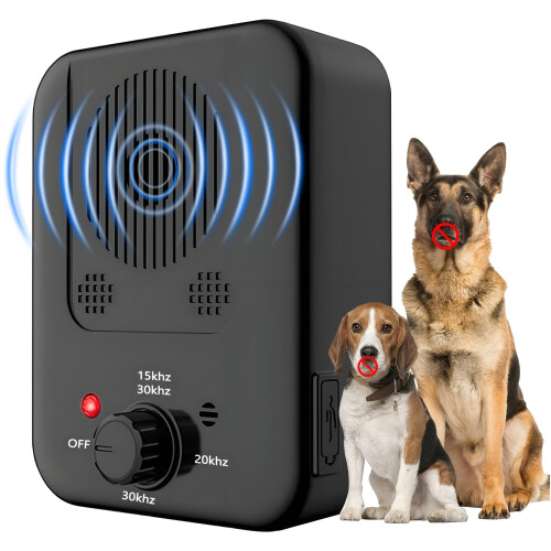 Anti Barking Devices, Rechargeable Dog Barking Control Device with 3 Modes, Ultrasonic Deterrent