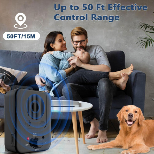 Anti Barking Devices, Rechargeable Dog Barking Control Device with 3 Modes, Ultrasonic Deterrent 2