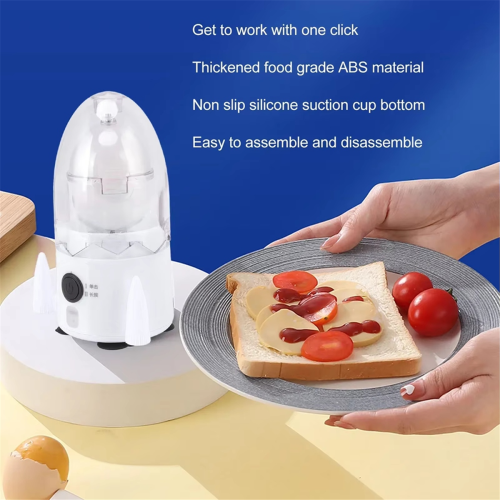 Batedor de ovos elétrico, batedor de gemas recarregável, batedor de ovos automático 2
