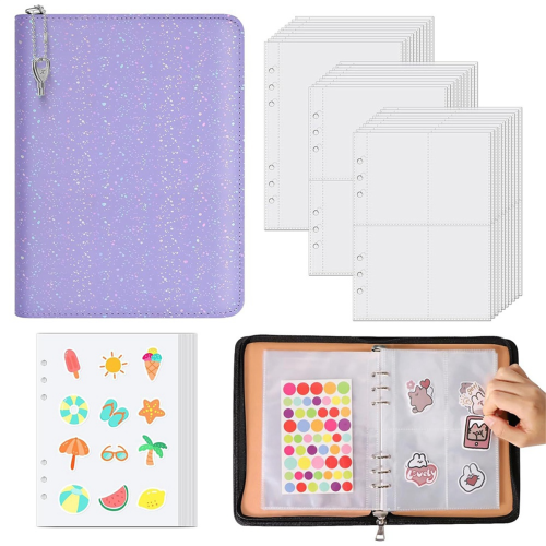 Σκληρόδετο Αυτοκόλλητο Organizer Binder Επαναχρησιμοποιήσιμο B 1