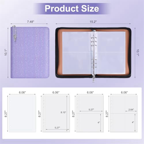 Σκληρόδετο Αυτοκόλλητο Organizer Binder Επαναχρησιμοποιήσιμο B 2