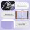 Σκληρόδετο Αυτοκόλλητο Organizer Binder Επαναχρησιμοποιήσιμο B 4