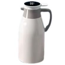 Thermal Kettle Household Digital Display Coffee White 1L