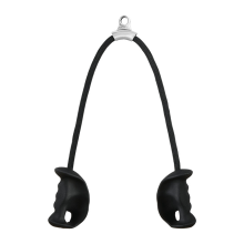 Fitness Grip Doppel Kopf Seil Pull Down Griff Trizeps Bizeps Rücken