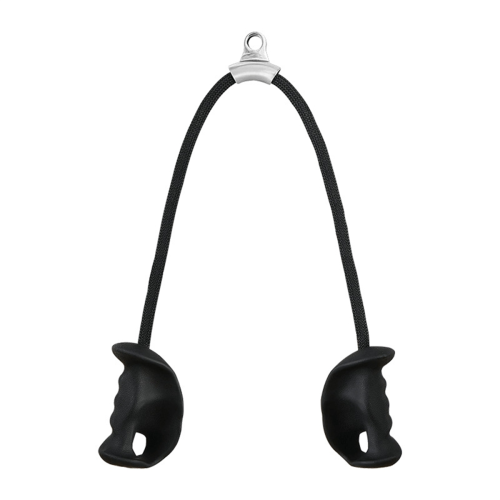 Fitnessgrep Dobbelthodetau Pull Down-håndtak Triceps Biceps Rygg
