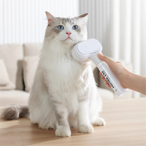 Pente para gatos, limpador de pelos de cães e gatos 1