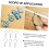 100Pcs Hanging Burn Needles Kit for Pottery and DIY Crafts Kiln Tools 7
