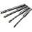 Surface Milling Cutter 1pc 5/6/8/10m Cross Drill Bit Twist SDS Plus Masonry Drill Bit 4