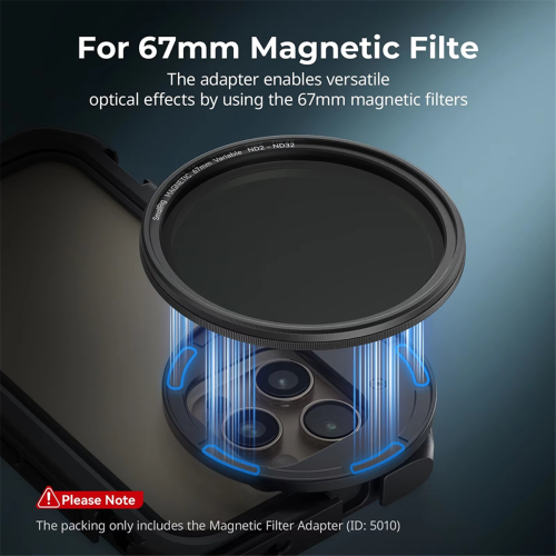 67mm Magnetic Filter Adapter for Enhanced Photography 2