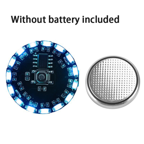 16Modes Tlačítko Flow Light Hračka Model Dekorace Zelená 1