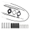 Fiets Gyro Remkabels Voor + Achter met Spinner Rotor Complete Set 1