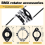 Fiets Gyro Remkabels Voor + Achter met Spinner Rotor Complete Set 6