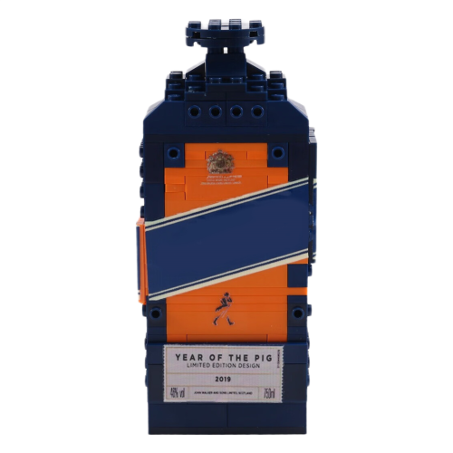 Set de decor pentru sticlă de whisky și vin cu blocuri de construcție NOU