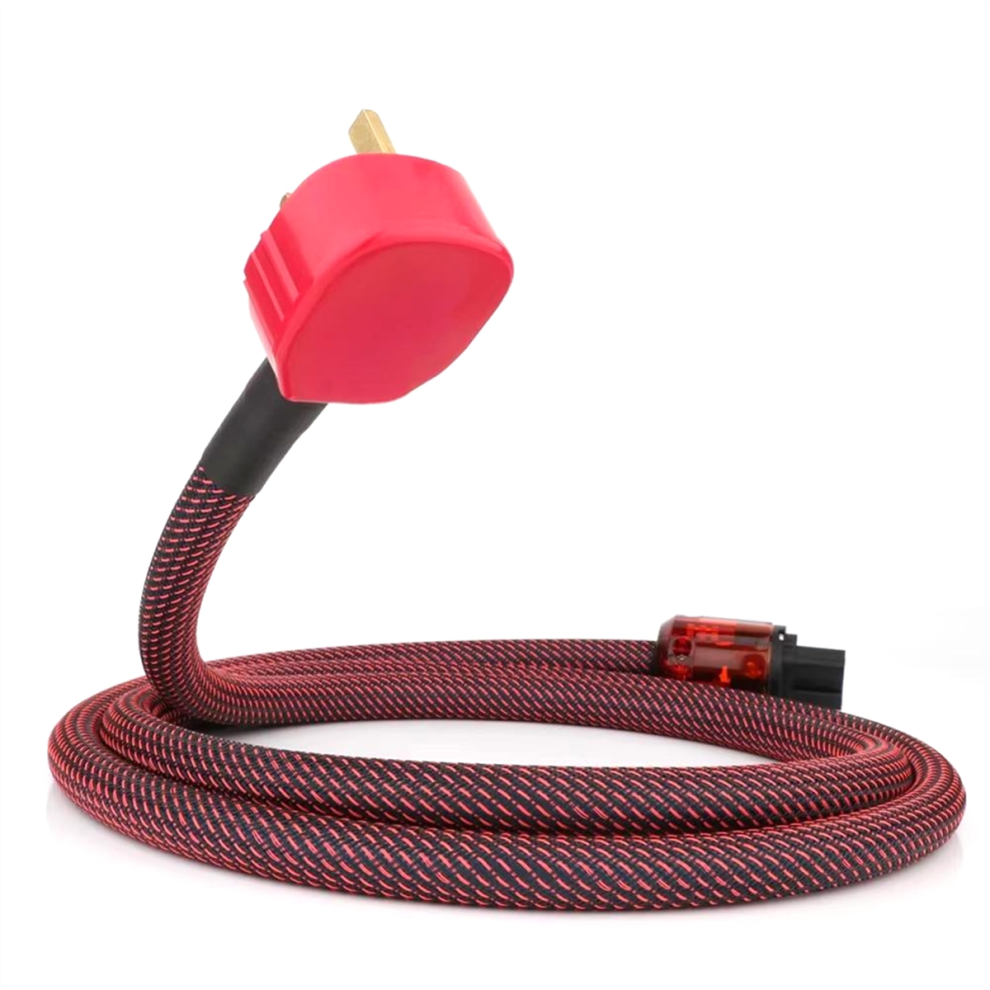 Pure Copper Multi Conductor Uk Power Cord Cable For 1.5M Uk Plug 4853102524716